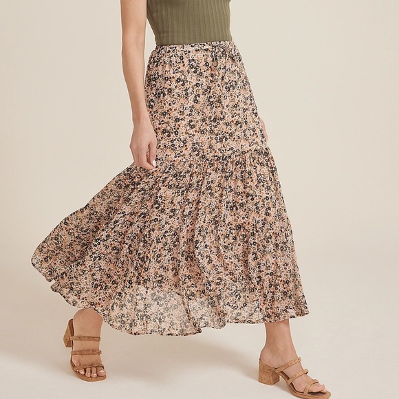 Maurices Dresses & Skirts - Maurices Multicolor Floral Maxi Skirt